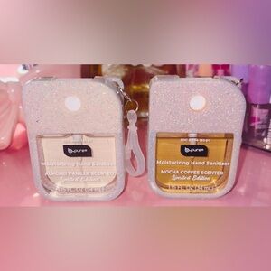 4 (2 hand sanitizers and 2 cases) b.pure Mocha Coffee Hand Sanitizer